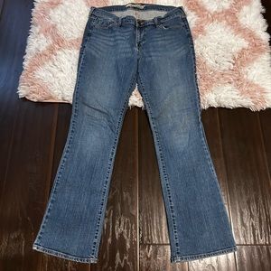 Old Navy Sweetheart bootcut jeans women size 14 long